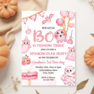 Vorlage zur Einladung am Geburtstag von Halloween