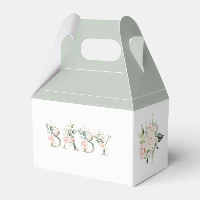VORLAGEN. Baby Showbox Geschenkschachtel (Vorderseite)