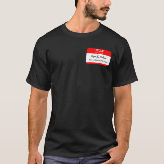 Vorlagen der Blankennummer T-Shirt
