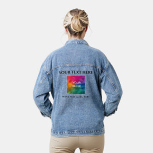Vorlagen für Foto-Logos mit anpassbarer Bilddatei Jeansjacke