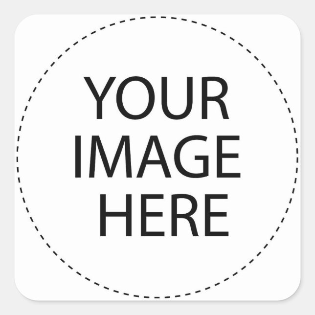 Vorlagen Kaffee Quadratischer Aufkleber (Vorderseite)