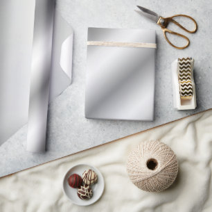Vorlagenbester metallischer Silber-Look für benutz Geschenkpapier