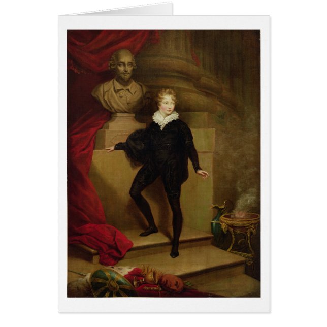 Vorlagenbetty als Hamlet vor einem Fehlschlag von (Vorne)