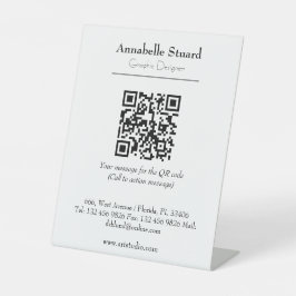 Vorlagengeschäft Bürozubehör Sockelschild