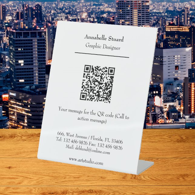 Vorlagengeschäft Bürozubehör Sockelschild (Von Creator hochgeladen)