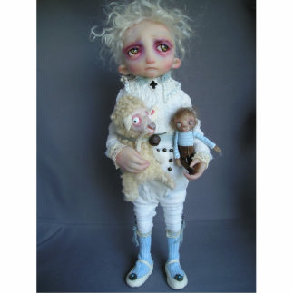 Vorlagenlamm Freistehende Fotoskulptur