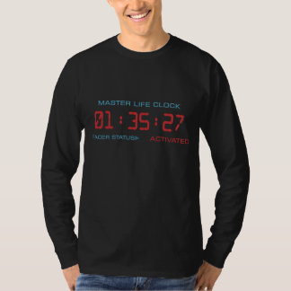 Vorlagenleben-Uhr T-Shirt