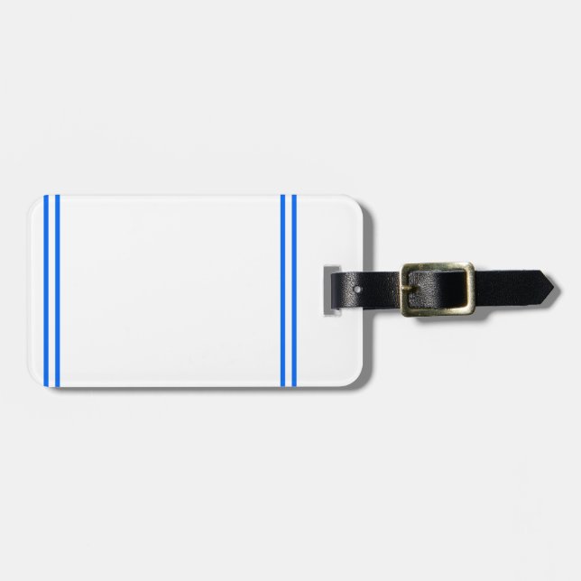 Vorlagenleerleeren, einfach TEXT FOTO JPG IMAGE FU Gepäckanhänger (Vorderseite horizontal)