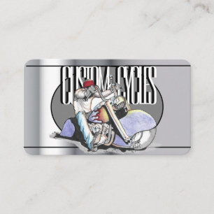 Vorlagenmotorrad-Visitenkarte Visitenkarte