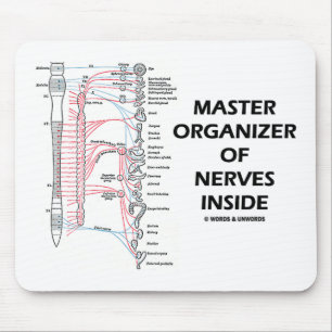Vorlagenorganisator des Nerven-Inneres (autonom) Mousepad