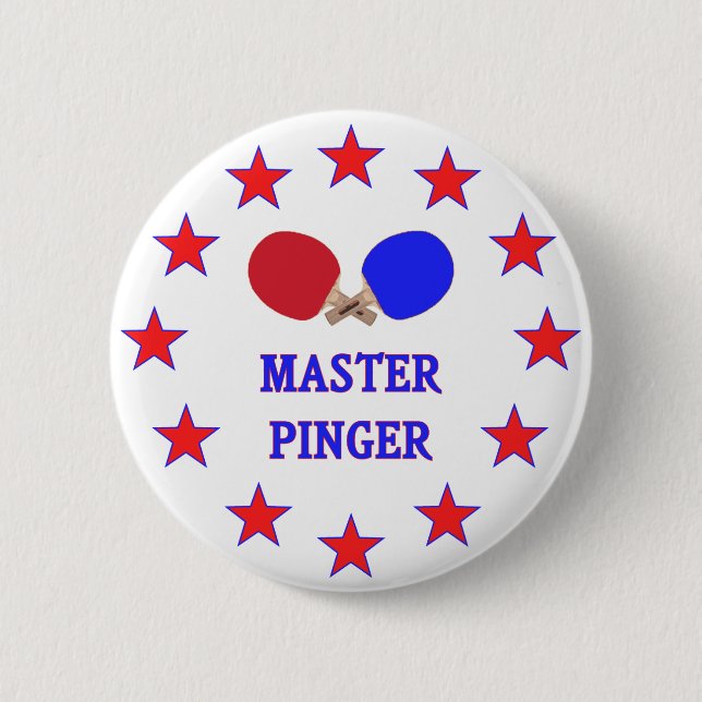 Vorlagenpinger-Klingeln Pong Button (Vorderseite)