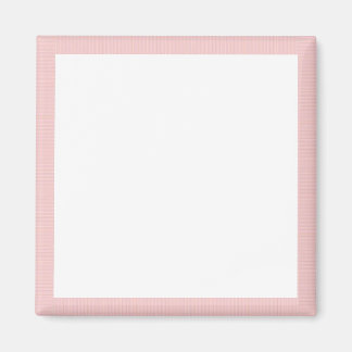 Vorlagenvorlage für den Stoff mit feinem rosa Stre Magnet