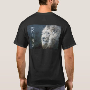 Vorlagenvorlage für elegante Pop Art Lion anpassen T-Shirt