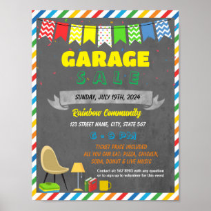 Vorlagenvorlage "Garage Sale" Poster