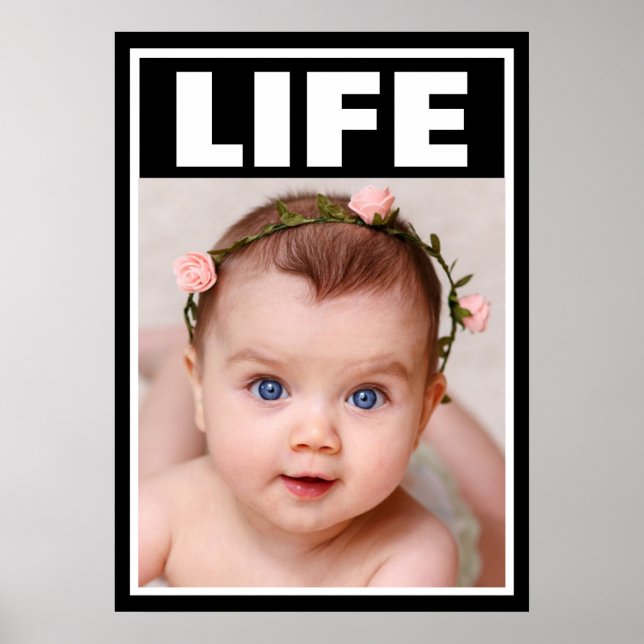 VORLEBENSMILING BABY SÄUGLING LIFE POSTER (Vorne)