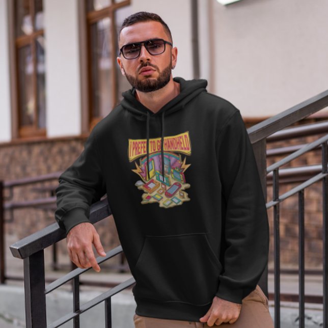 Vorliebe für Handheld-Geräte - Videospiel im Retro Hoodie (Von Creator hochgeladen)