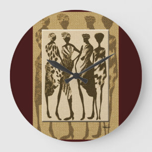 Vormittag kleiner Vortrag Große Wanduhr