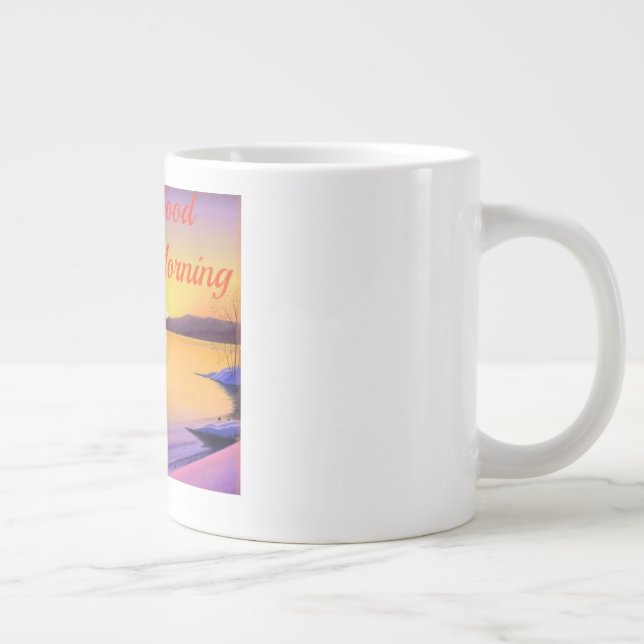 Vormittags-Cup-Tee Jumbo-Tasse (Rechts)