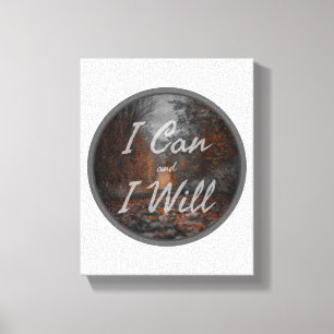 Vormittags inspirierende Zitate für die Liebe des Leinwanddruck