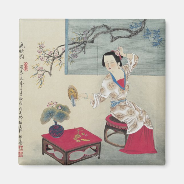 Vormittags verkleidet magnet (Vorne)