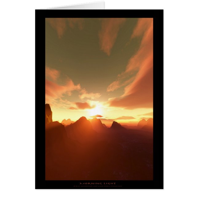 Vormittagsleuchte (Karte) (Vorne)