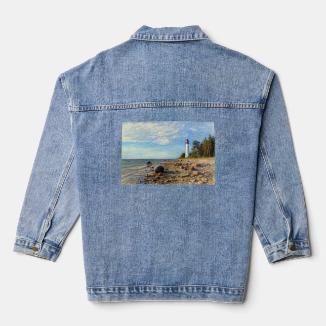 Vormsi Stille Jeansjacke (Rückseite)