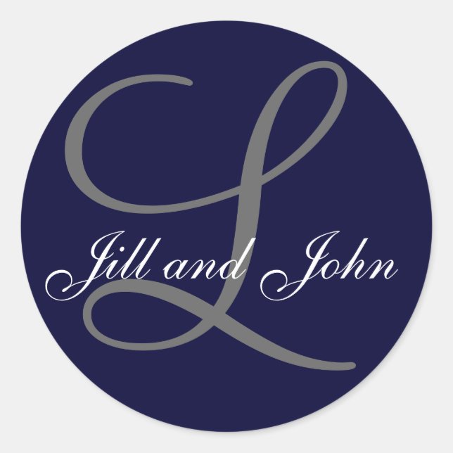 Vorname Anfangsbezeichnung L plus Aufkleber für di (Vorderseite)