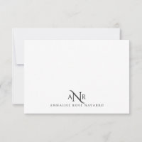 Vorname für elegant Monogramm 3