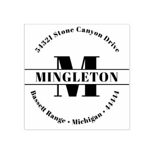 Vorname Gummistempel