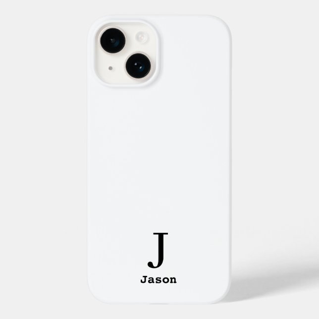 Vorname Personalisiert Case-Mate iPhone Hülle (Rückseite)