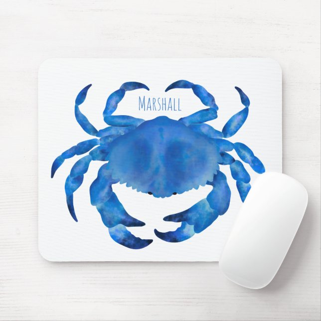 Vorname von Blue Crab Mousepad (Mit Mouse)