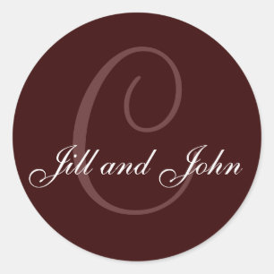 Vorname, Vorname Schokoladenaufkleber Runder Aufkleber