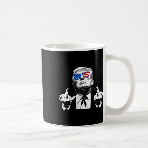 (vorne und hinten) Sie haben Trump 2024 US-Amerika Kaffeetasse