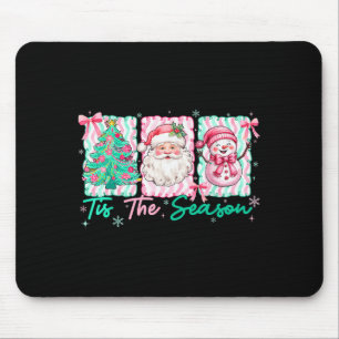 Vornehm Ist Die Saison Weihnachtsmann Schneemann F Mousepad