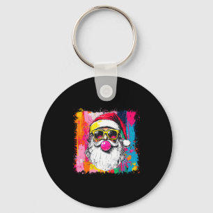 Vornehm Wasserfarbe Weihnachtsmann Bubble Gum Nk S Schlüsselanhänger