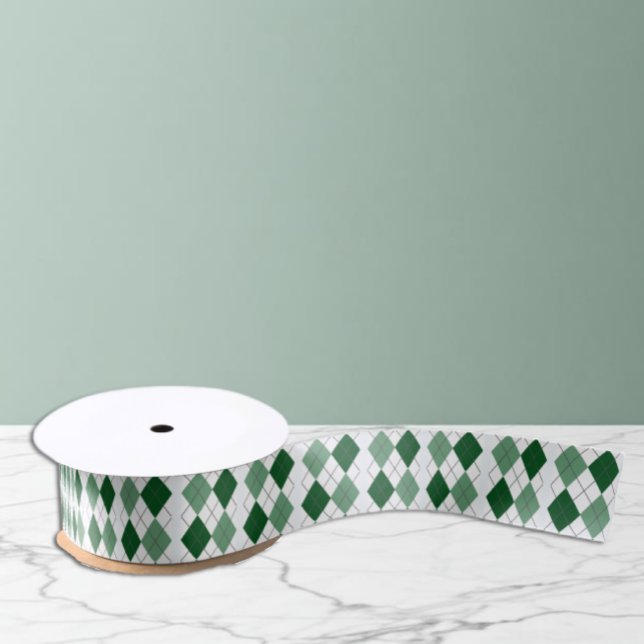 Vornehme Argyle-Geburtstagsfeier Satinband (Von Creator hochgeladen)