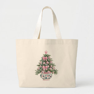 Vornehme Chinoiserie-Weihnachtsbaum Jumbo Stoffbeutel
