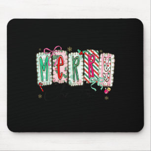 Vornehme Coquette Frohe Weihnachten Coquette Schle Mousepad