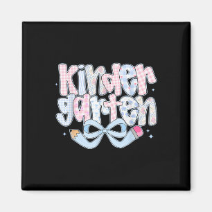 Vornehme Kindergarten-Coquette-Schleife Zurück zur Magnet
