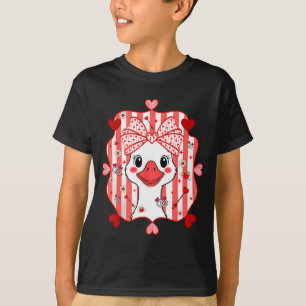 Vornehme Mädchen verrückte Gänse Entenliebhaber Pa T-Shirt