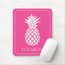 Vornehme weiße Ananas auf Rosa