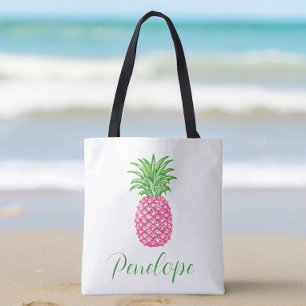 Vornehmes Rosa Ananas Tropical Personalisiert