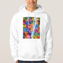 Voronezh Russland Stadtplan Hoodie