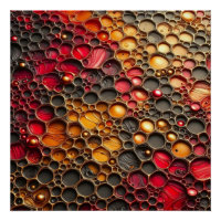 Voronoi Portrait - Embossed Art