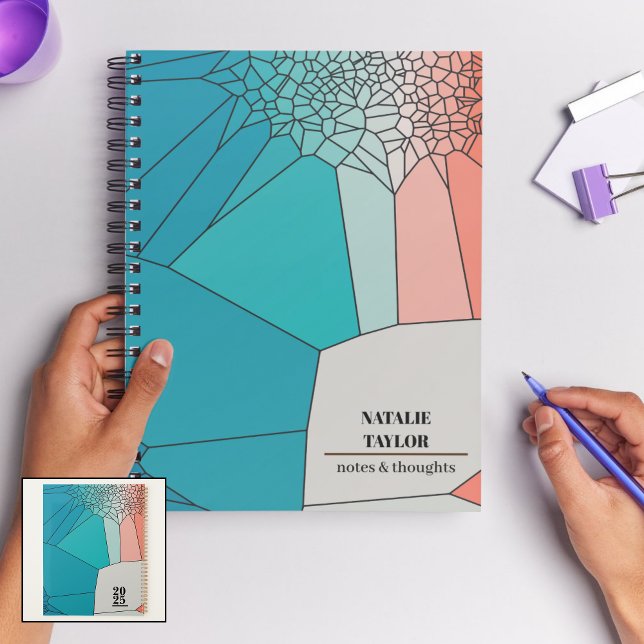 Voronoi Visionen: Ein gläserner Designplaner Planer (Voronoi Visions: A Gradient Glass Design Planner
)