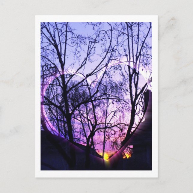 Vorort in Südkalifornien Postkarte (Vorderseite)