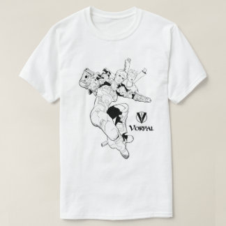 Vorpal Comic Book TShirt: Cover 2 Action T-Shirt
