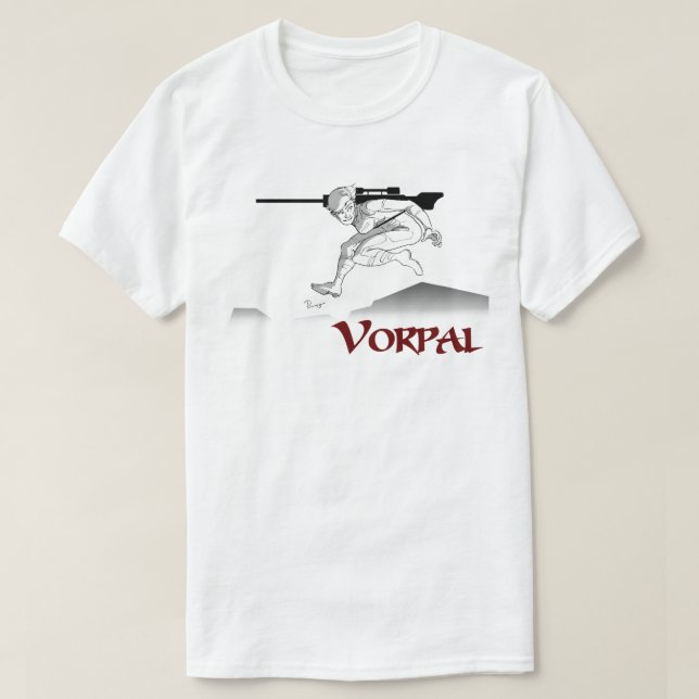 Vorpal Comic Book TShirt: Design von D. Bethel T-Shirt (Design vorne)