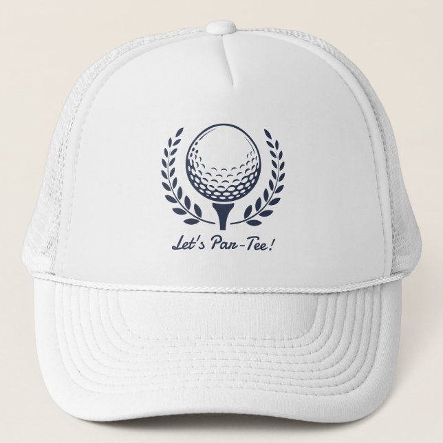 Vorpim Golf-Geburtstagsfeier Truckerkappe (Vorderseite)