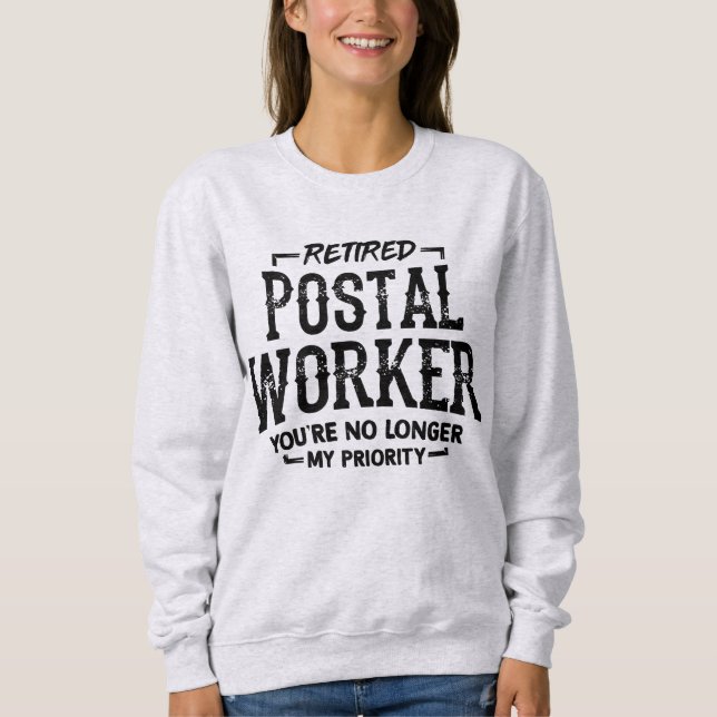 Vorrangiger Postbote Sweatshirt (Vorderseite)